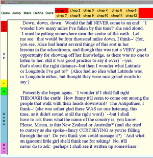 Screenshot of the Reader